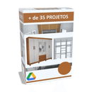 35 Projetos Guarda Roupas Móveis Planejados Mdf Plano Corte Marcenaria - Radali Shop