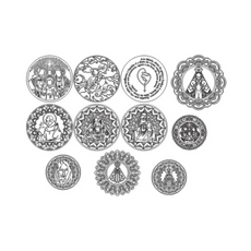 Pack Vetores Religiosos Artes Cnc Arquivos Corte Laser