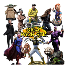 Giga Pack Stl Impressão 3d + Atualizações Semanais
