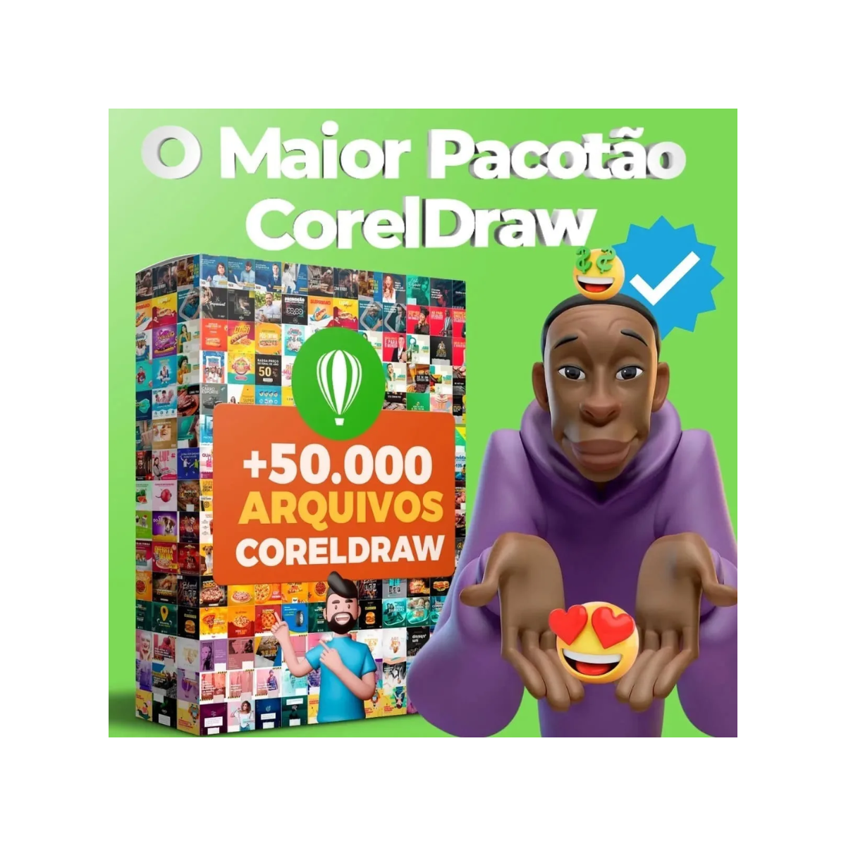 Pack Templates Corel Draw Editáveis 1 Milhão De Arquivos