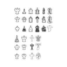 Pack Vetores Religiosos Artes Cnc Arquivos Corte Laser