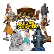 Giga Pack Stl Impressão 3d + Atualizações Semanais