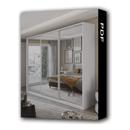 35 Projetos Guarda Roupas Móveis Planejados Mdf Plano Corte Marcenaria - Radali Shop