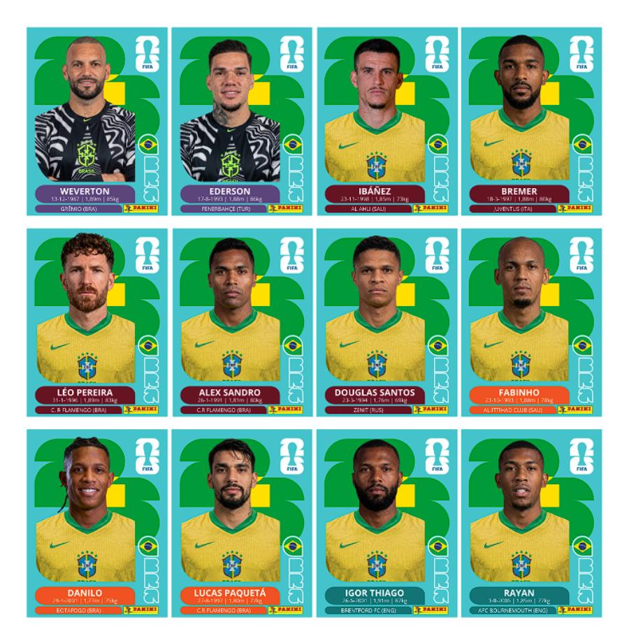Arquivo Digital Figurinhas Imprimir PDF Copa do Mundo 2026