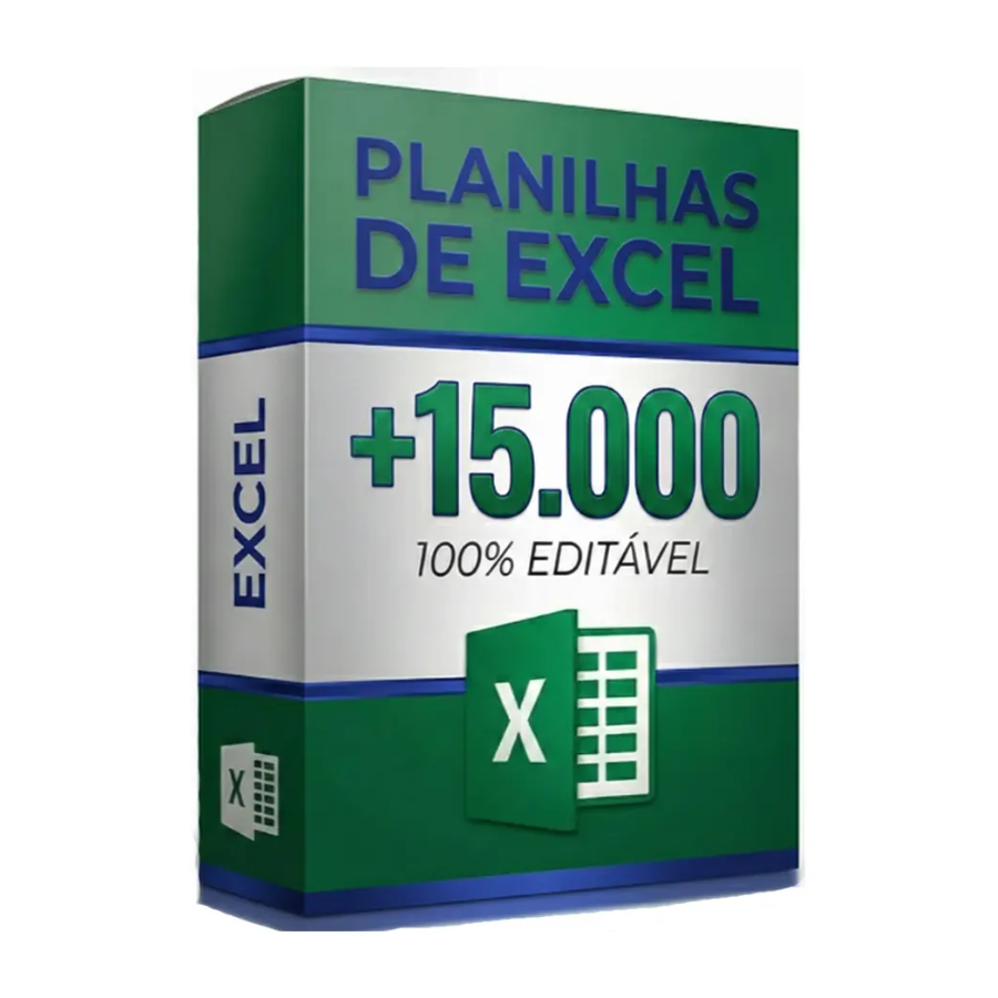 Super Pack Planilhas Prontas 2026 Digital Excel +15.000
