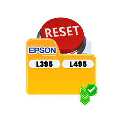 Reset Epson L395 L495 para contador de almofada Impressora