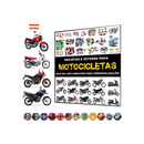 Pack Adesivos Vetores Motocicletas Motos Veículos Arquivos Cdr Pdf