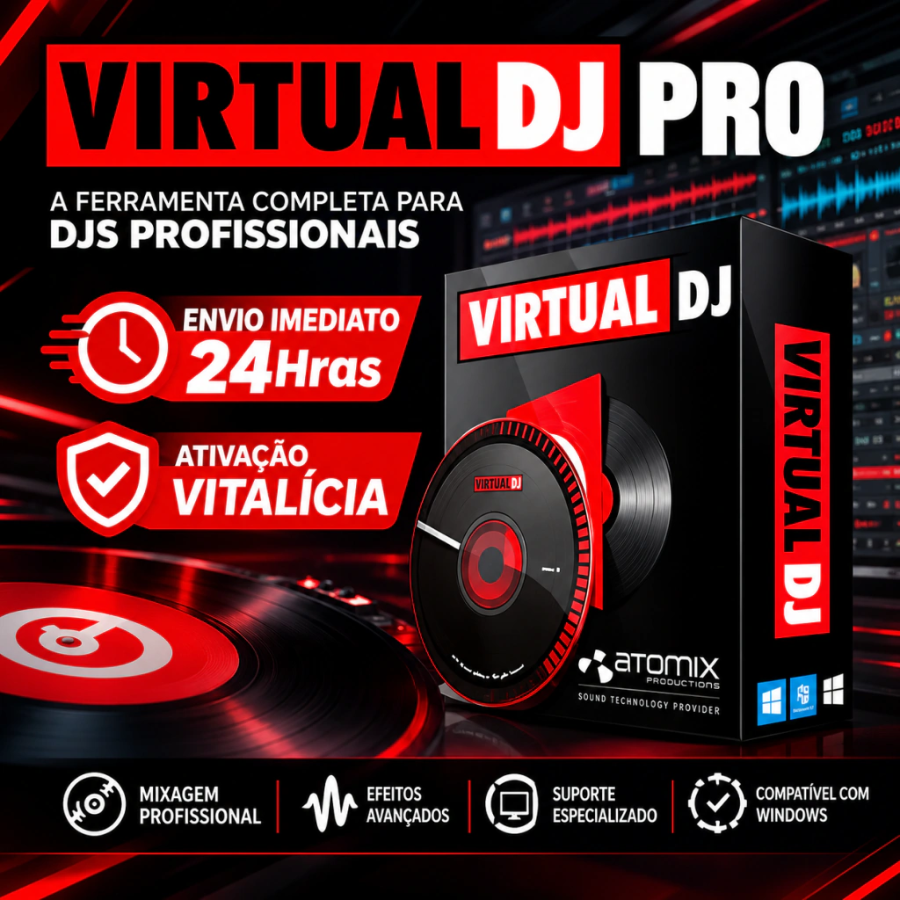 Virtual Dj Pro Infinity - Instalação E Ativação Garantida