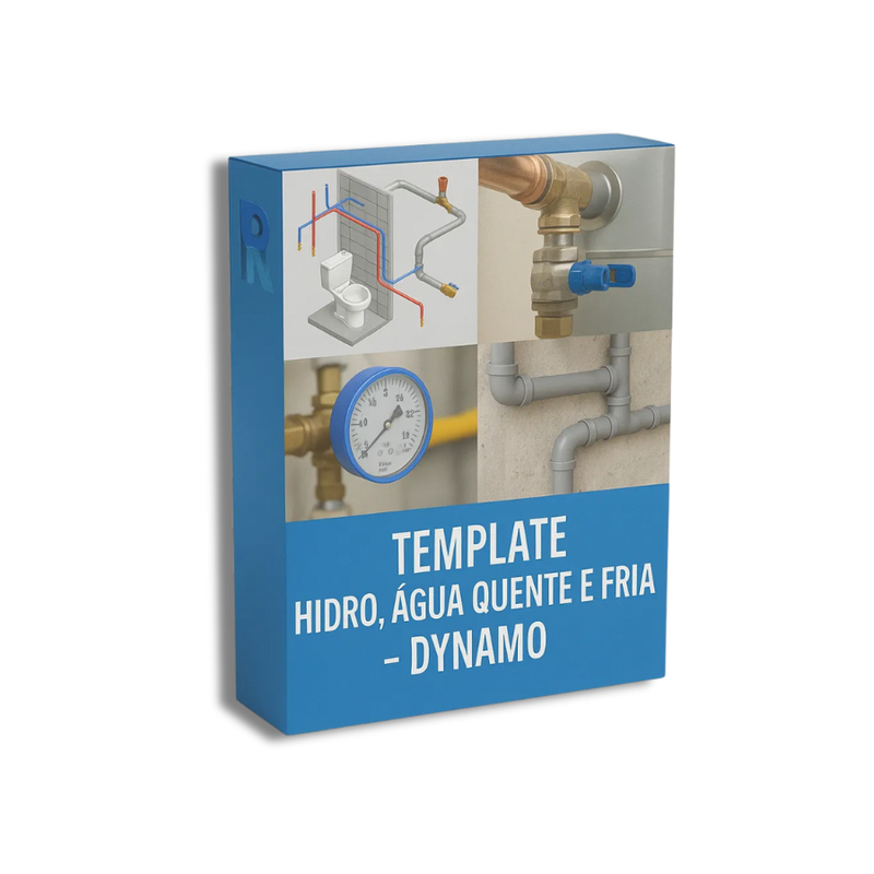 Template Revit Projeto Hidrossanitário C/ Familias E Dynamo