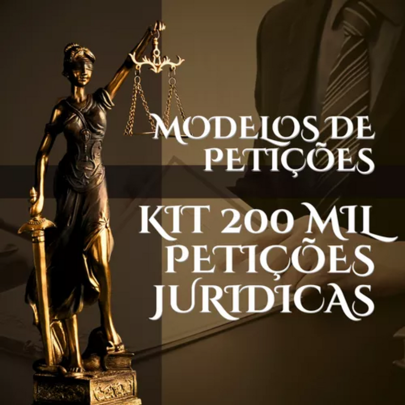 Pack 200 Mil Petições Jurídicas - Atualizadas