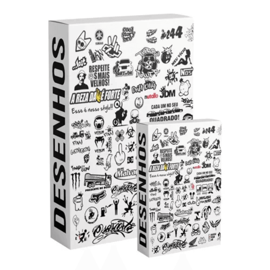 Pack +2600 Vetor Adesivos De Recorte Silhouette Desenhos - Radali Shop