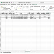 Planilha Holerite Banco dados Funcionarios 3 Modelos Editáveis Recibo - Radali Shop