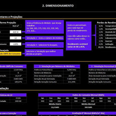 Planilha Para Energia Solar Fotovoltaica Propósta Comercial Automática - Radali Shop