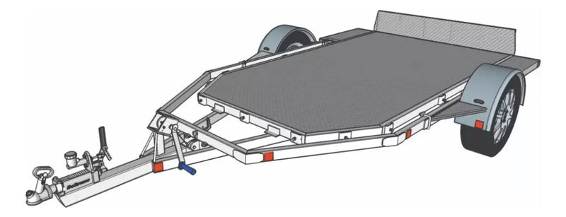 15 Projetos Para Construir Carretinhas De Reboques Engate Kart Jetski Barco Moto Plataforma