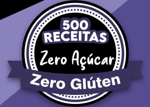 500 Receitas Zero Açúcar Alimentos Sem Glúten Forma Controlar Diabetes Autoimune