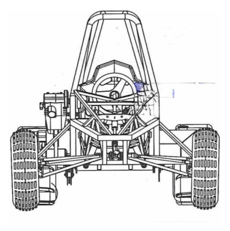 Projeto Para Construir Kart Cross Detalhado Port Pdf Buggy Gaiola