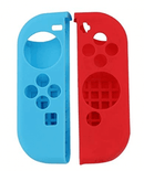 Capa Protetora Silicone Para Joy-con Nintendo Switch Azul e Vermelho - Radali Shop