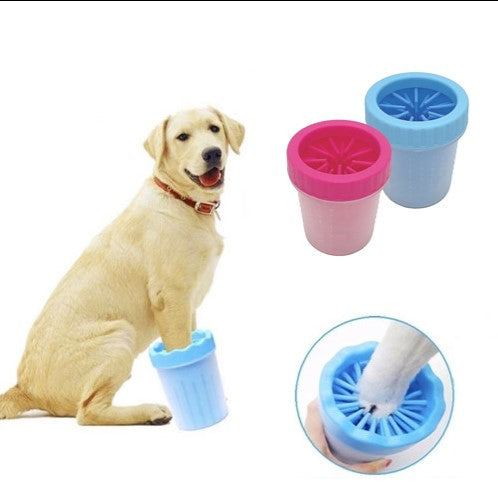 Paw Cleaner Cup for Dogs Washes and Sanitizes 