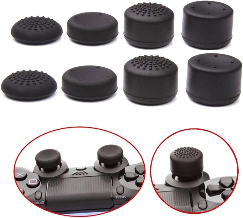 Kit 8 Protetor Extensor Kontrol Freak Controle Grip Ps4 Ps5 Xbox One S X Series Playstation