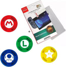 Película De Vidro 3.3mm 9H + 4 Grip Mario Do Joy-con Nintendo Switch - Radali Shop