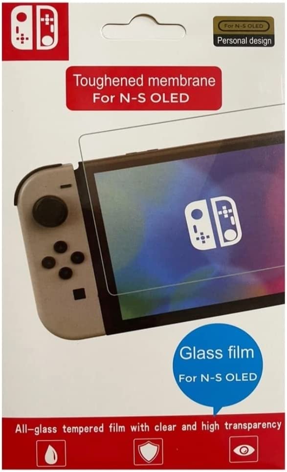 Película protectora de vidrio OLED para Nintendo Switch 0,33 mm Oivo