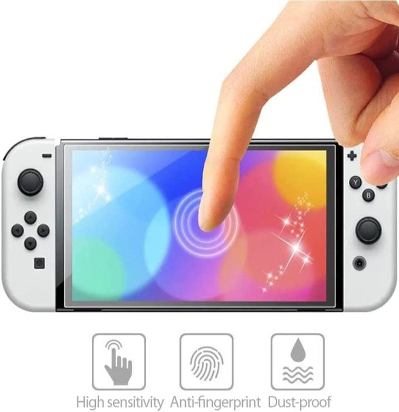 Película protectora de vidrio OLED para Nintendo Switch 0,33 mm Oivo