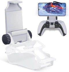 Soporte para teléfono inteligente, controlador PS5, abrazadera móvil ajustable para Playstation 5
