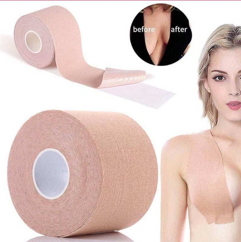 Sutiã Adesivo boob tape Fita Rolo 5m